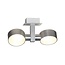 Fantasia Fantasia NIC-NAC PLAF. alu 2XG9/2,5W LED dimmable - Dimmable Aluminum Ceiling Light
