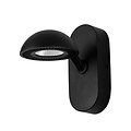 Fantasia NOOMI LED spot dimbaar, 1x7W geïntegreerde LED, 3000K warm wit licht, satijn zwarte afwerking