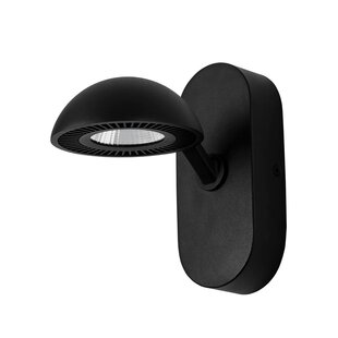 NOOMI LED spot dimbaar 1x7W, 3000K satijn zwart