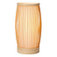 LUCIDE Lucide GARY - Tafellamp - Ø 15 cm - 1xE27 - Naturel - Essential
