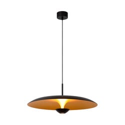 Lucide KENNETH - Hanglamp - Ø 60 cm - LED Dimb. - 1x16W 2700K - Zwart - Premium