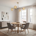 Emibig Emibig SPACE 4 MOKKA AMBER - Plafonnier moderne pour un éclairage élégant