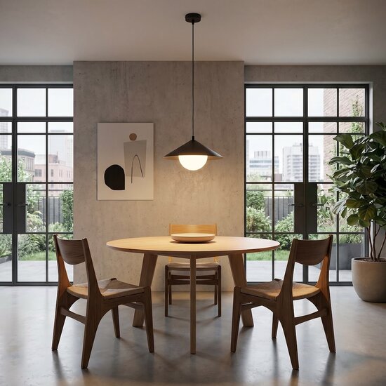 Emibig Emibig MONO 1S BL OPAL - Moderne Pendelleuchte für stilvolle Beleuchtung