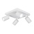 Fantasia Inaki surface-mounted spotlight 4 lights white aluminium GU10 IP44