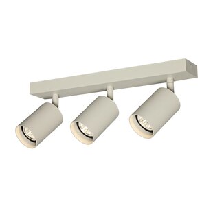 TABOO surface-mounted spotlight, 3 lights, beige finish