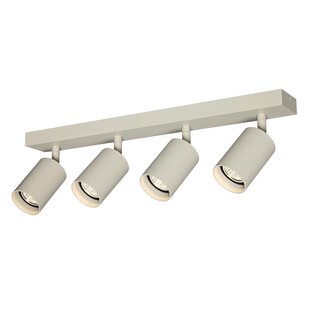TABOO opbouwspot 4-lichts, beige plafondspot