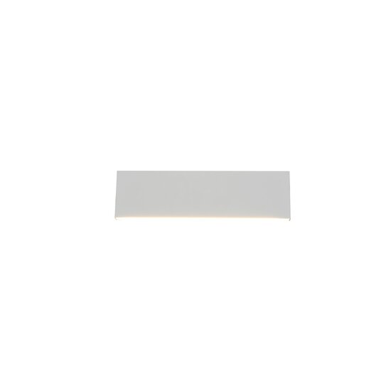 Trio Lighting Matt white small flat top/bottom wall lamp LED 6W 3000K - Ideal for creating a cozy atmosphere in any room