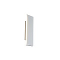 Trio Lighting Matt white small flat top/bottom wall lamp LED 6W 3000K - Ideal for creating a cozy atmosphere in any room