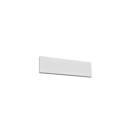 Trio Lighting Lámpara de pared LED blanca mate pequeña plana arriba/abajo 6W 3000K - Ideal para crear un ambiente acogedor en cualquier habitación