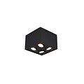 Trio Lighting Lámpara de techo 4 spots rotativa negra mate 4xGU10 - Solución de iluminación ideal para cualquier habitación