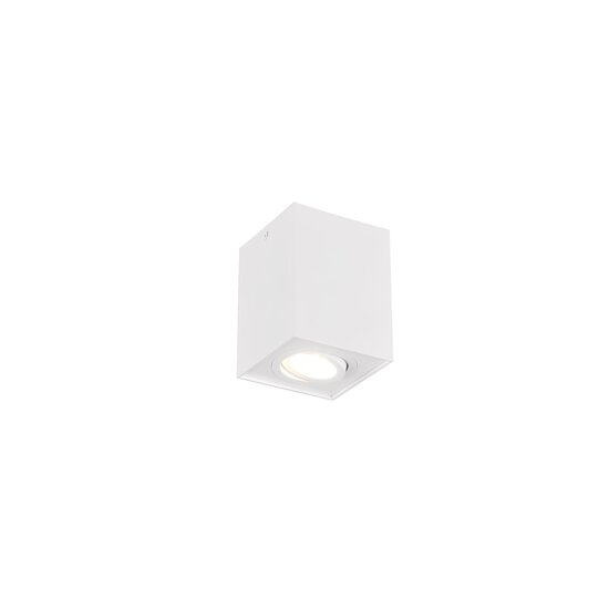 Trio Lighting Spot de plafond unique rotatif 1xGU10 blanc - Idéal pour les intérieurs modernes