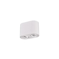 Trio Lighting Runder gerichteter Duo-Deckenspot 2xGU10 mattweiß - Ideales Licht für jeden Raum