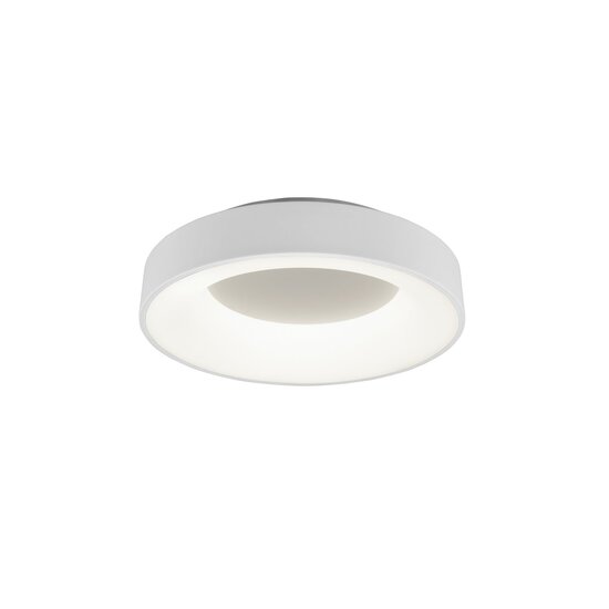 Trio Lighting Zacht ronde plafondlamp LED 27W 4000K mat wit - Perfecte verlichting voor elke ruimte