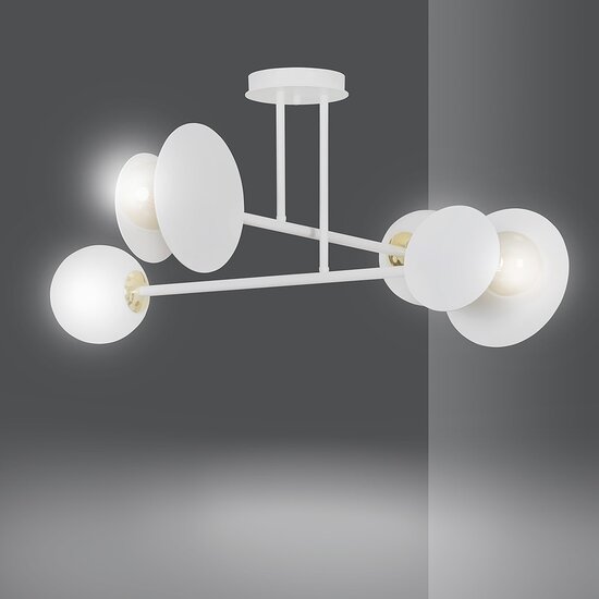 Emibig Emibig MINERVA 4 WHITE - Moderne Deckenlampe für stilvolle Beleuchtung