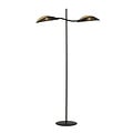 Emibig Emibig Floor lamp black and gold with falling leaf effect - Create a cozy ambiance in your home