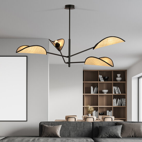 Emibig Emibig Aabenraa 4x E14 prachtige hanglamp en vleugels - Perfect voor stijlvolle verlichting