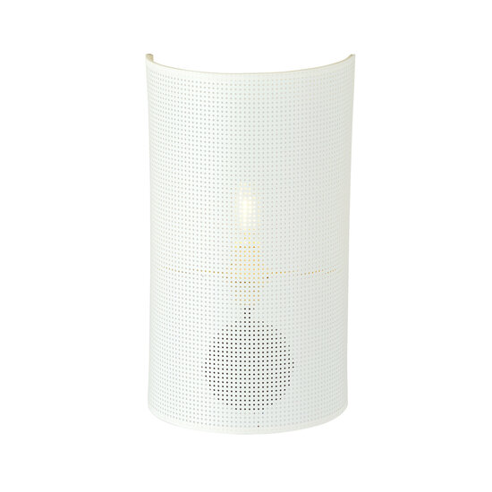 Emibig Emibig Skive wall lamp in white metal 1x E14 - Ideal for stylish lighting