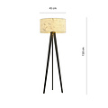 Emibig Emibig Greve 3-leg floor lamp with robust textile shade tube 1x E27 - Ideal for creating a cozy atmosphere in any room