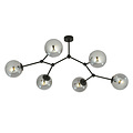 Emibig Emibig Astförmige Hängelampe Viborg mit 6 Rauchlampen E14 - Ideal für eine gemütliche Atmosphäre in Ihrem Zuhause