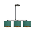 Emibig Emibig Fredensborg hanging lamp green round shades 3x E27 - Create a cozy atmosphere in your space