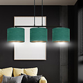 Emibig Emibig Lampe suspendue Fredensborg verte abat-jours ronds 3x E27 - Créez une ambiance chaleureuse dans votre espace