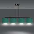 Emibig Emibig Fredensborg beautiful wide hanging lamp green round 4x E27 - Perfect for creating a cozy atmosphere