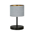 Emibig Emibig Lámpara de mesa Bornholm gris 1x E27 - Iluminación perfecta para cualquier interior