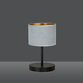Emibig Emibig Lámpara de mesa Bornholm gris 1x E27 - Iluminación perfecta para cualquier interior