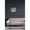 Emibig Emibig Lampe sur pied Bornholm marbre gris courbé rond 1x E27 - Éclairage parfait pour chaque espace