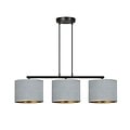 Emibig Emibig Bornholm hanging lamp gray round shades 3x E27 - Perfect lighting for any space
