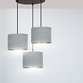 Emibig Emibig Bornholm lámpara colgante 3 lámparas gris pantallas redondas 3x E27 - Iluminación perfecta para cualquier espacio