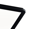 Trio Lighting Lámpara de techo 40cm cuadrada negra 22W 3000K regulable con interruptor normal - Crea la atmósfera perfecta en cualquier habitación