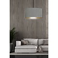 Emibig Emibig Lampe suspendue Bornholm grise ronde E27 - Éclairage élégant pour chaque espace