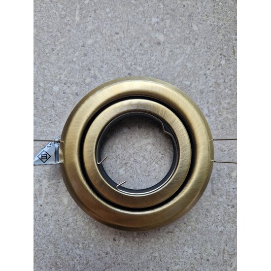 Kanlux Foco empotrado direccional redondo de bronce - Diseño hermoso para cualquier espacio