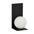 Emibig Emibig Applique murale Rudersdal noire avec ampoule blanche en verre E14 - Éclairage idéal pour chaque espace
