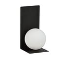 Emibig Emibig Lámpara de pared Rudersdal negra con bombilla blanca de vidrio E14 - Iluminación ideal para cualquier espacio