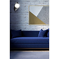 Emibig Emibig Lámpara de pared Assens negra con bombilla de vidrio blanco E14 - Iluminación perfecta para cualquier espacio
