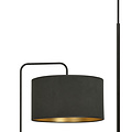 Emibig Emibig Lámpara de pie Middelfart curva negra redonda 1x E27 - Crea un ambiente acogedor en tu hogar