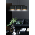 Emibig Emibig Middelfart hanging lamp black round shades 3x E27 - Perfect lighting for any space