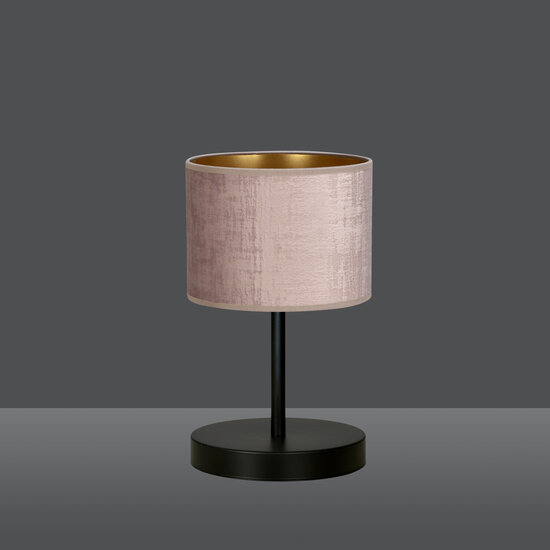 Emibig Emibig lámpara de mesa Norddjurs rosa 1x E27 - Iluminación ideal para tu dormitorio