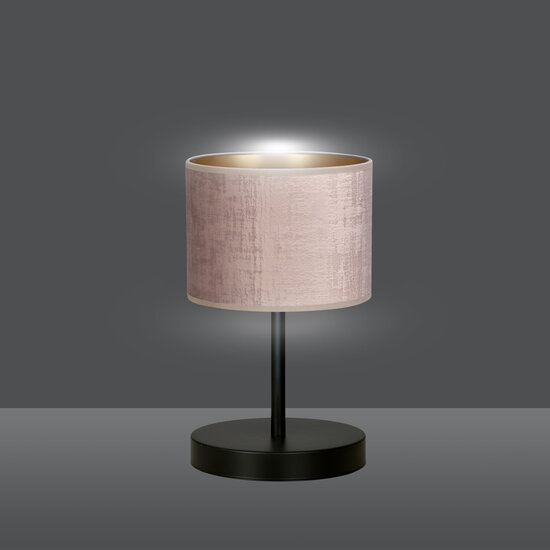 Emibig Emibig lámpara de mesa Norddjurs rosa 1x E27 - Iluminación ideal para tu dormitorio