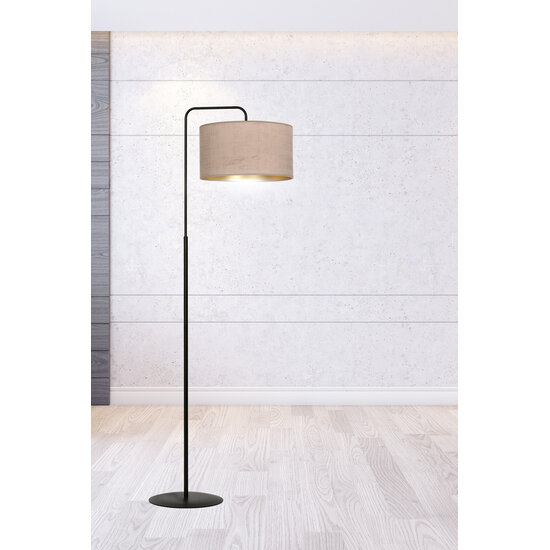 Emibig Emibig Norddjurs floor lamp curved pink round 1x E27 - Ideal lighting for your home decor