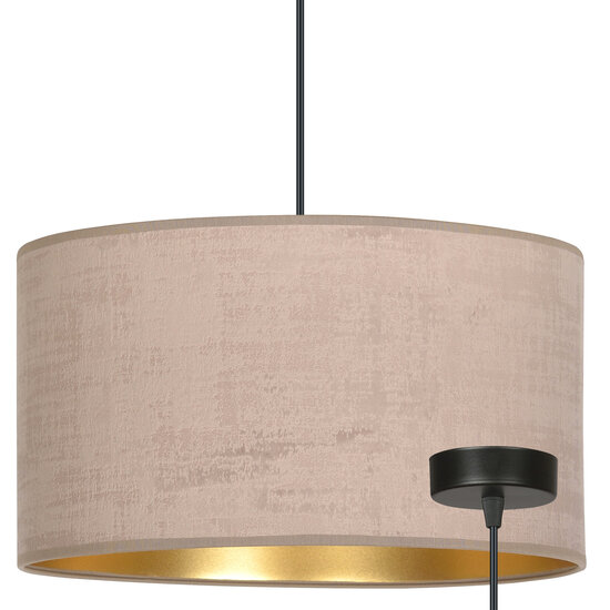 Emibig Emibig Lámpara colgante Norddjurs rosa redonda E27 - Diseño escandinavo para cualquier espacio