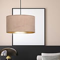 Emibig Emibig Norddjurs hanglamp roze rond E27 - Scandinavisch design voor elke ruimte