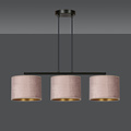 Emibig Emibig Lampe suspendue Norddjurs rose abat-jours ronds 3x E27 - Créez une atmosphère chaleureuse dans votre maison