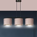 Emibig Emibig Norddjurs hanglamp roze rond kappen 3x E27 - Creëer een gezellige sfeer in uw huis