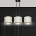 Emibig Emibig Jammerbugt hanging lamp beige round shades 3x E27 - Create a cozy atmosphere in your home