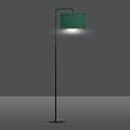 Emibig Emibig Fredensborg floor lamp curved green round 1x E27 - A stunning centerpiece for your living space