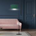 Emibig Emibig Fredensborg floor lamp curved green round 1x E27 - A stunning centerpiece for your living space