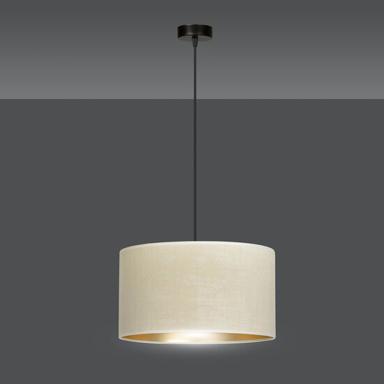 Emibig Emibig Lámpara colgante Jammerbugt beige redonda E27 - Iluminación perfecta para cualquier espacio